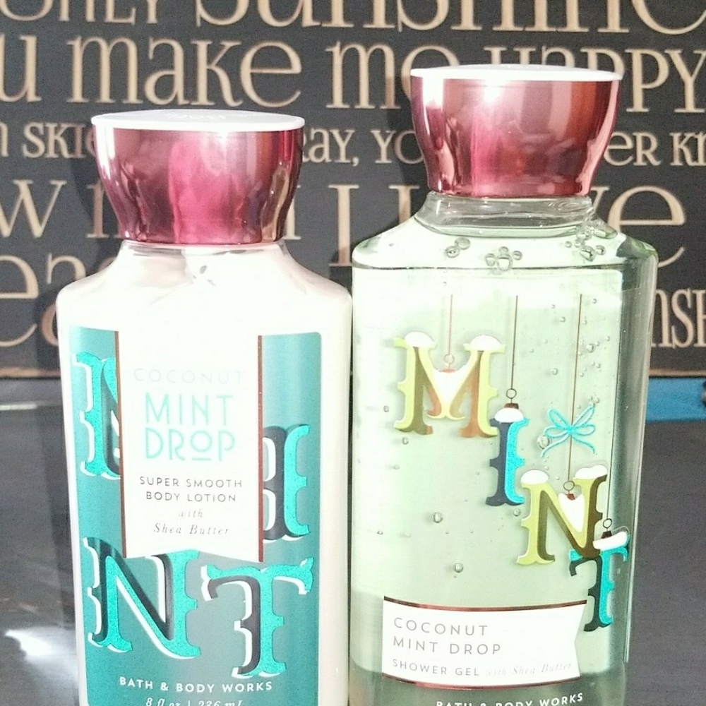 SOLD Bath and body works lotion & shower gel